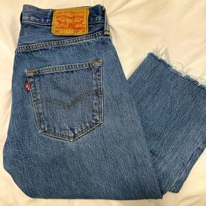 Womens 501 Levi Denim Size 29